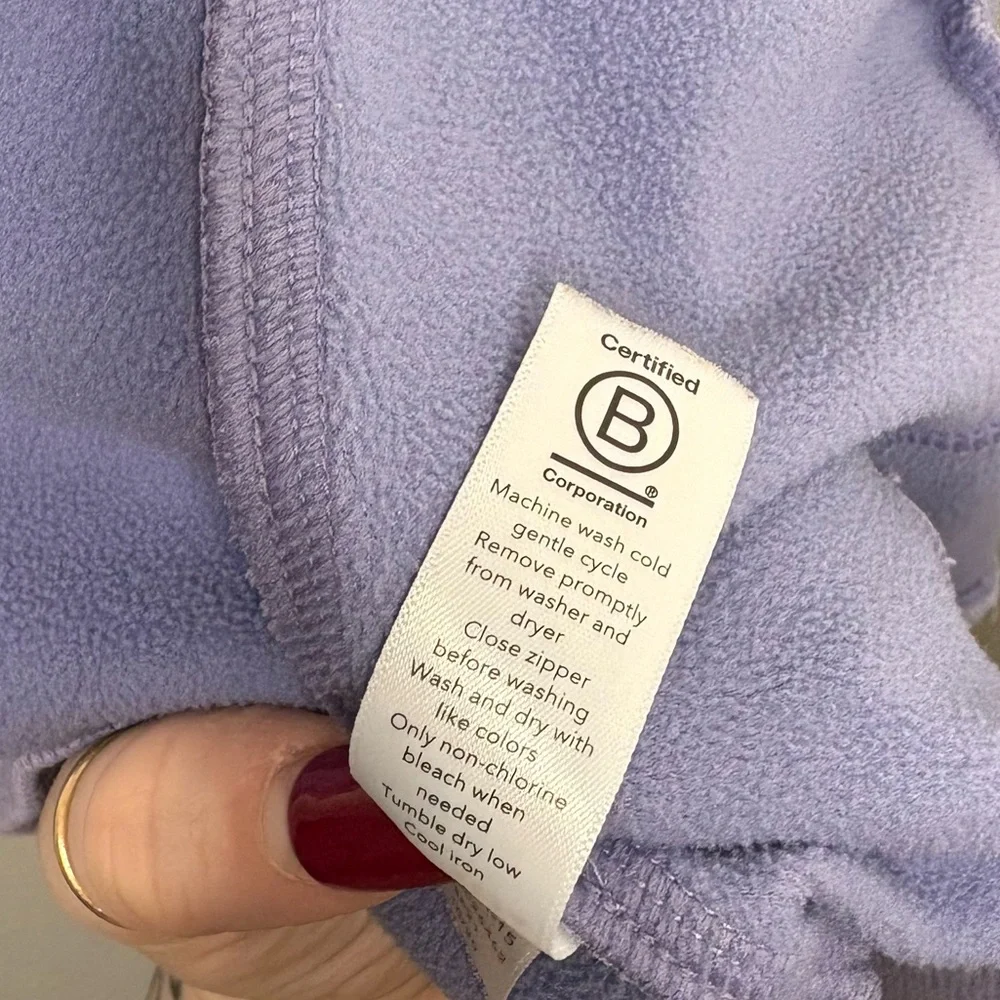 Athleta Lavender Zip-Up Hoodie size XS - Picture 11 of 11